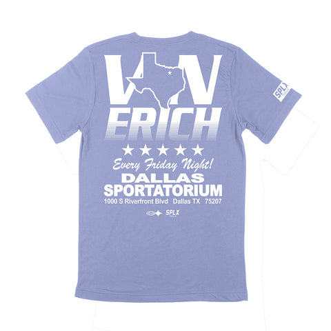 Official Von Erich x SPLX T-Shirt (Blue)