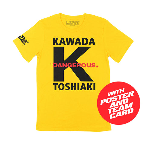 Official SPLX x Toshiaki Kawada T-Shirt (Dangerous K/Yellow)