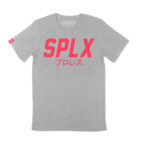 SPLX Red Logo T-Shirt (Grey)