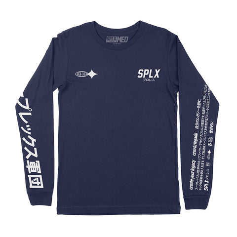 SPLX Long Sleeve T-Shirt (Navy)