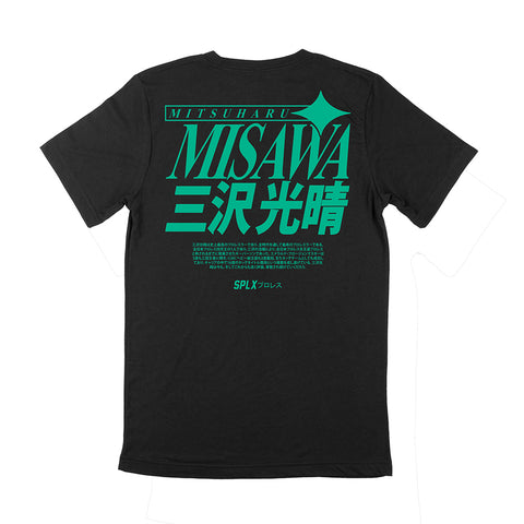 Official Mitsuharu Misawa x SPLX T-Shirt (Black)