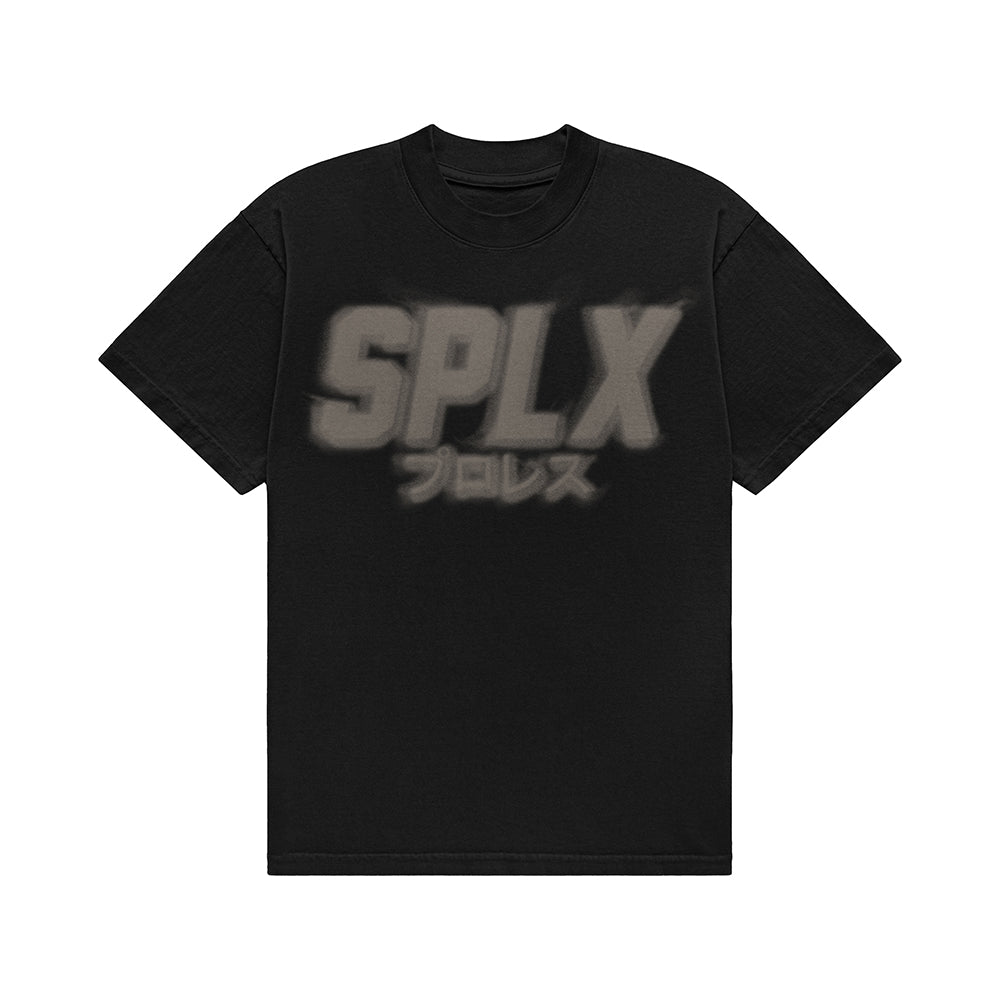 ★2025SS新作★WKNDRS★SPRAY T-SHIRT WKNDRS(ウィーケンダーズ)/ CARTOON T-SHIRT -BLACK- | E.S.P.