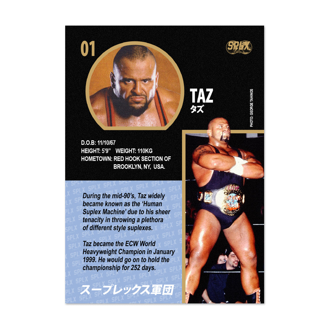 SPLX x Taz Team Card (1/250) (Rarest SPLX Card)